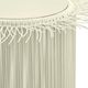 TOV Furniture Rafa Cream Wicker Outdoor Side Table-4