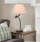 Cal® Lighting & Accessories Rancho Black Iron Table Lamp-1