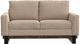 International Furniture Direct Blackburn Light Brown Loveseat-2