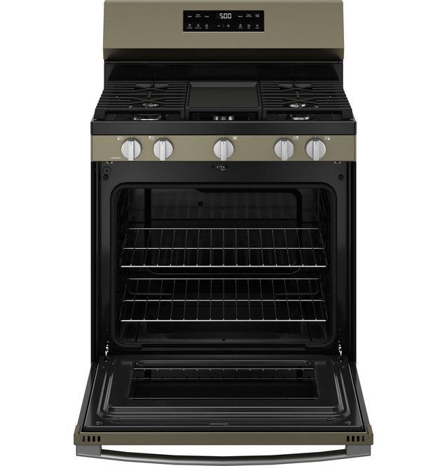 GE® 500 Series 30" Slate Freestanding Gas Range-2