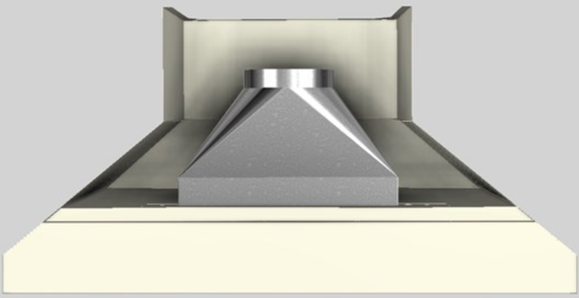 Vent-A-Hood® 60" Biscuit Wall Mounted Range Hood-3