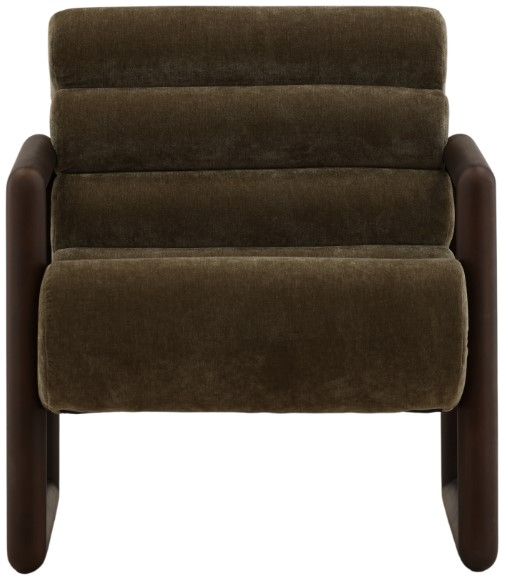 Dovetail Furniture Ademar Moss Olive Occasional Chair-1
