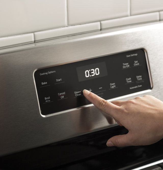 GE® 30" Stainless Steel Freestanding Gas Range-10
