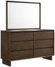 Coaster® Glenwood Warm Brown Dresser and Mirror-0
