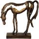 Uttermost®  Openly Grazing Antiqued Bronze Horse Sculpture-3