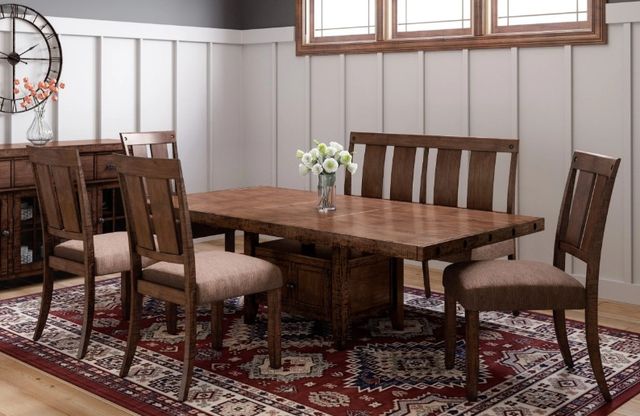 Jofran Inc. Mission Viejo Warm Brown Dining Side Chair-1
