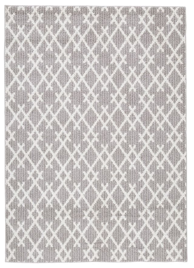 Signature Design by Ashley® Wadehall Gray/Ivory 8'x10' Large Area Rug-0
