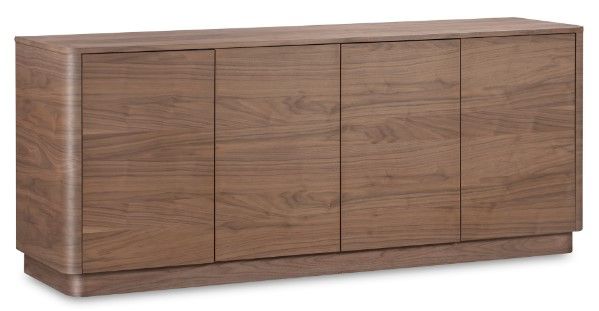 Moe's Home Collection Round Off Walnut Sideboard-1
