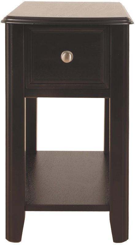 Signature Design by Ashley® Breegin Almost Black Chair Side End Table-1