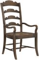 Hooker® Furniture Hill Country Saddle Brown Dining Arm Chair-0