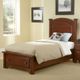 Vaughan-Bassett Hamilton Franklin Cherry Youth Twin/Full Storage Footboard Rails-1