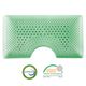 Malouf® Z™ Shoulder Zoned Dough® Peppermint Queen Memory Foam Pillow-5