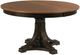 Kincaid® Bridgetown Bromefield Black Round Dining Table with Heritage Maple Base-0