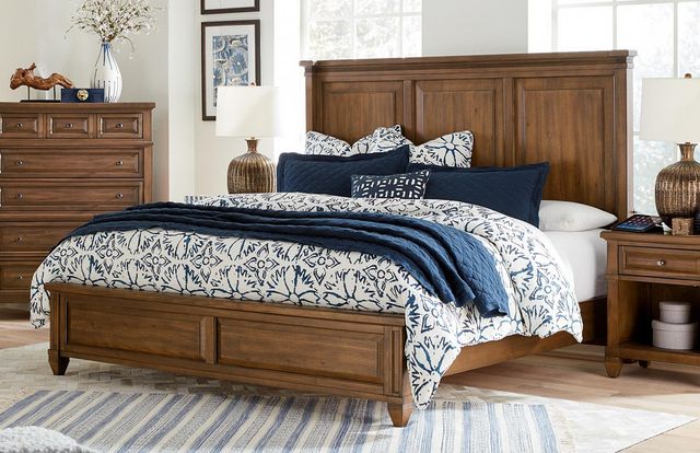 aspenhome® Thornton Sienna California King Panel Bed-1