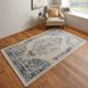 Feizy 39KLF Camellia Ivory/Blue 5'x8' Area Rug-5