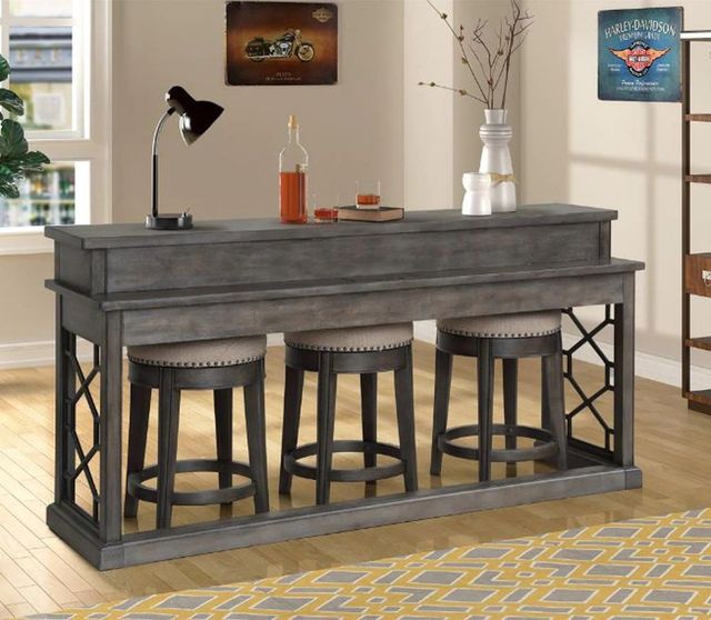 Parker House® Sundance 4-Piece Smokey Gray Console Table Set-3