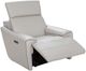 Futura Leather Espresso/Myrtle Beige Power Recliner-1