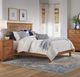 Archbold Furniture Shaker Natural King Slat Panel Bed-0