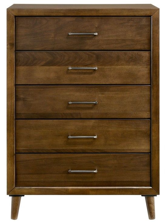Elements International Malibu Walnut Chest-1