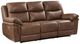 New Classic® Home Furnishings Ryland Brown Dual Power Reclining Sofa-0