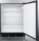 Accucold® by Summit® 24" 5.5 Cu. Ft. Stainless Steel Compact Refrigerator-2