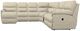 La-Z-Boy® Trouper 7-Piece Stucco Reclining Sectional-1