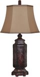 Crestview Collection Reservation Resin Blanket Table Lamp-0