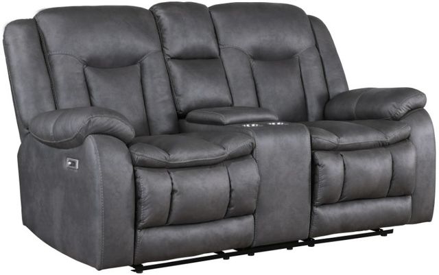 New Classic® Home Furnishings Morello 3-Piece Gray Power Reclining Seating Set-3