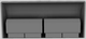 Vent-A-Hood® 48" Gunsmoke Retro Style Under Cabinet Range Hood-3