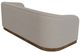 International Furniture Direct Suomi Ivory Sofa-3