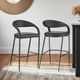Armen Living Ramona Black Counter Stool-2