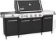 Weber® Summit® GC38 E 5-Burner Black Freestanding Liquid Propane Grill-2