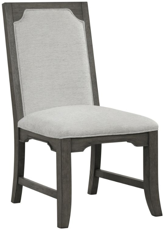 New Classic® Home Furnishings Lisbon Gray Dining Side Chair-0