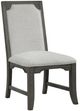 New Classic® Home Furnishings Lisbon Gray Dining Side Chair-0