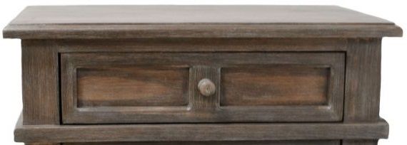 Million Dollar Rustic Marla Brown/Light Brown Nightstand-1