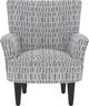 Emerald Home Flower Power Tana Stone Accent Chair-3