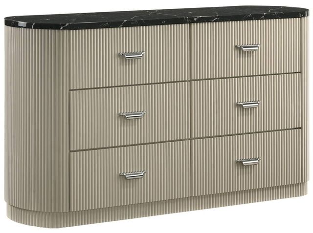 ACME Furniture Travonte Beige/Black Dresser-0