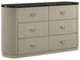 ACME Furniture Travonte Beige/Black Dresser-0