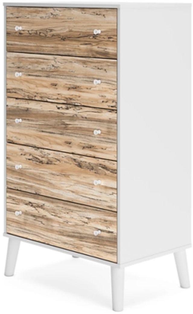Signature Design by Ashley® Piperton Two-Tone Brown/White Chest of Drawers-3