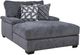 Behold™ Home Vega Charcoal Double Chaise-0
