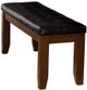 Homelegance® Ameillia Black/Dark Brown Afton 48” Dining Bench-4