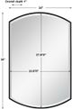 Uttermost® Shield Satin Black Mirror-2