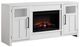 aspenhome® Finnegan White 68" Fireplace Console-0