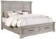 Holland House Furniture Woodbridge 4-Piece Brown King Storage Bedroom Set-1