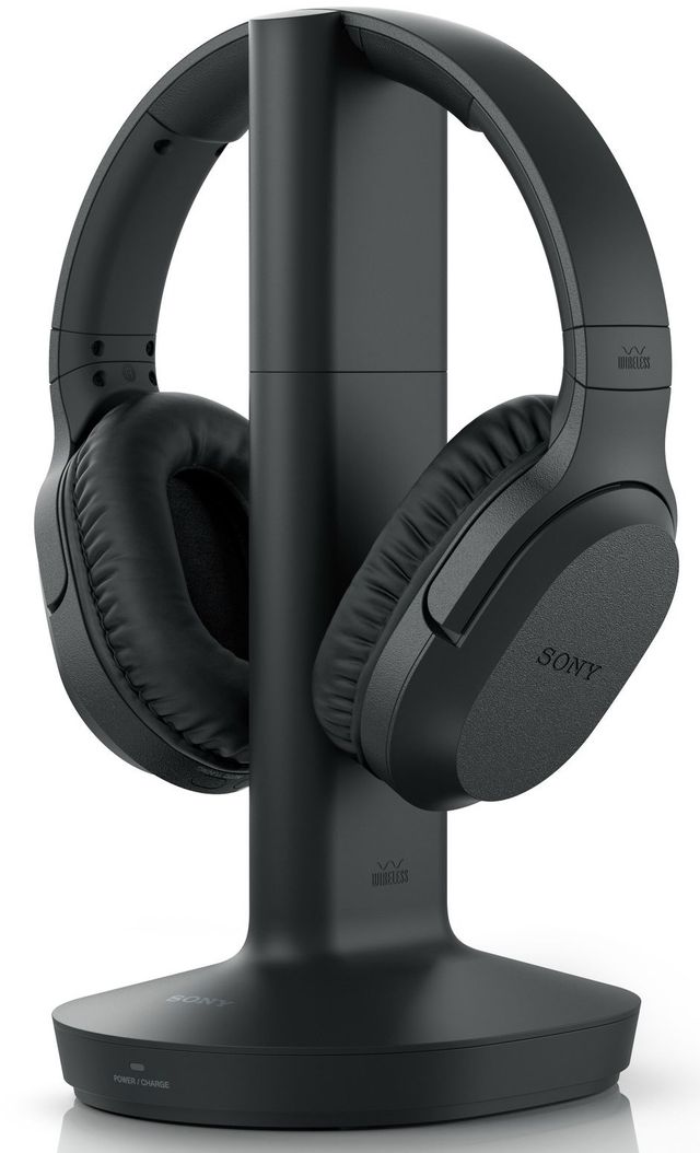 Sony® WH Series RF400 Black Wireless Home Theater Headphones-0