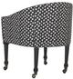 Vanguard® Furniture Vanguard Polo Gunter Ebony Game Chair-2