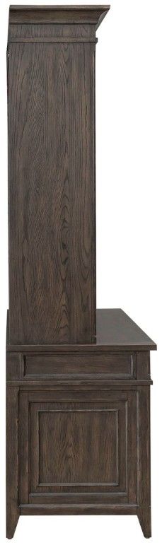 Liberty Furniture Paradise Valley Saddle Brown Credenza and Hutch-3