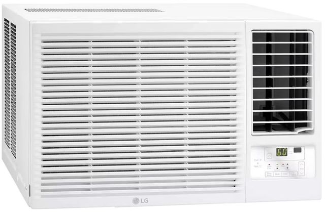 LG 12,200 BTU's White Window Mount Air Conditioner with 11,200 BTU's Heating-3