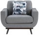 Homelegance® Everton Gray Accent Chair-2