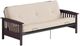 dhp furniture® Darrien Tan Futon with Arms-0